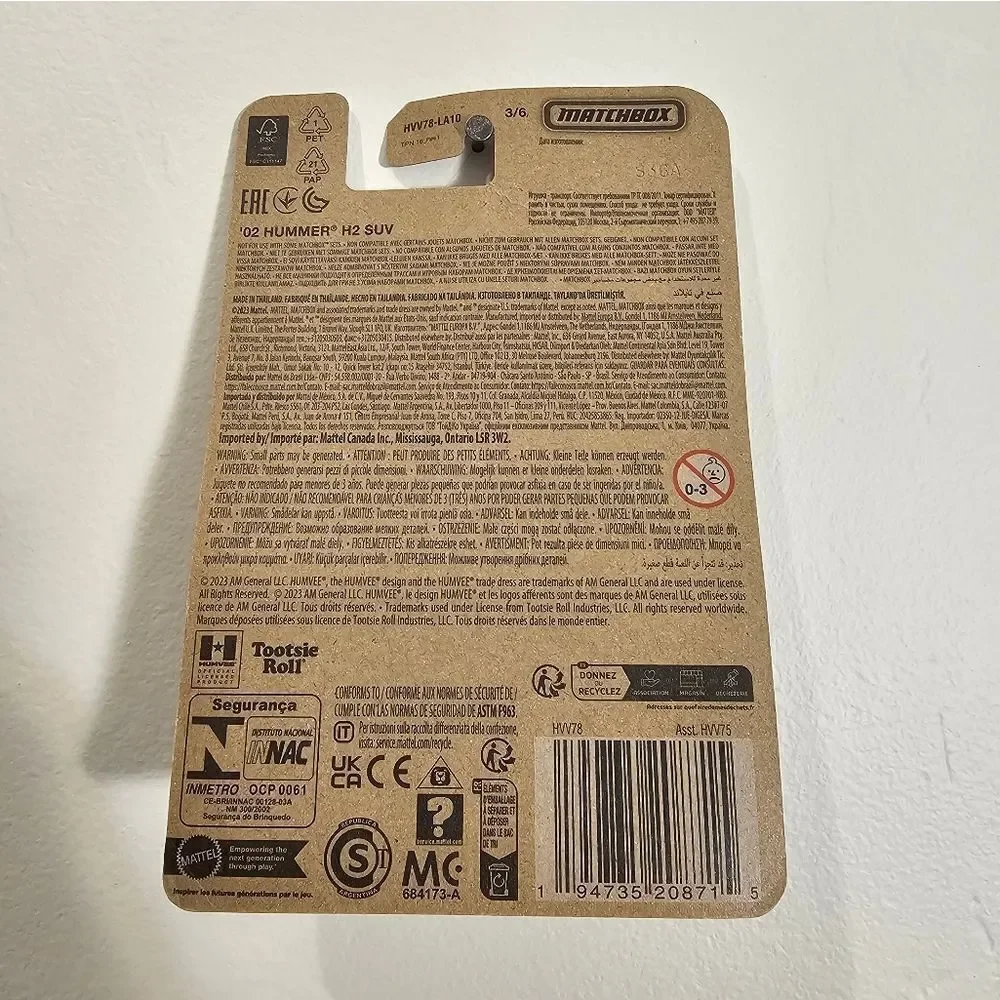 Mattel matchbox tootsie